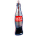Coca-Cola bottle lenticular wood sign