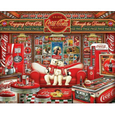 Puzzle COCA-COLA DECADES 1000pcs.