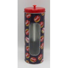 Coca-Cola metal canister 'bottle' caps'