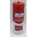 Coca-Cola metal canister 'GO REFRESHED'