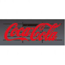 Coca-Cola script LED sign