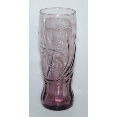 Coca-Cola purple butterfly glass McDonalds 2009