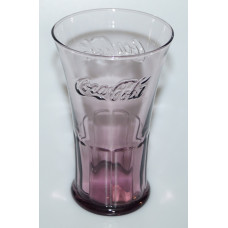 Coca-Cola purple flare glass McDonalds 2007