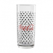 glass 27cl with dots design