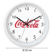 white wall clock 25cm