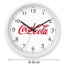 white wall clock 30cm