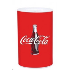 Coca-Cola metal money bank 7cm x 9,5cm 'bottle logo'