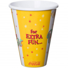 Coca-Cola popcorn cup yellow SALE SALE SALE