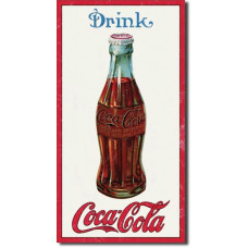 Metal sign Drink Coca-Cola