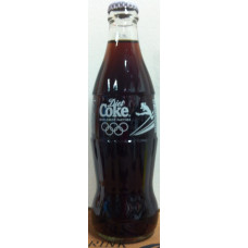 London 2012 Diet Coke glass 330ml HURDLE RUNNER