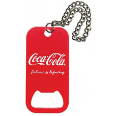 Dog tag bottle opener