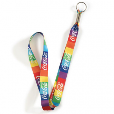 PRIDE Coca-Cola lanyard