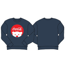 Christmas Sweater navy blue Large