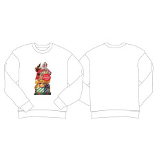 Christmas Sweater white XXL